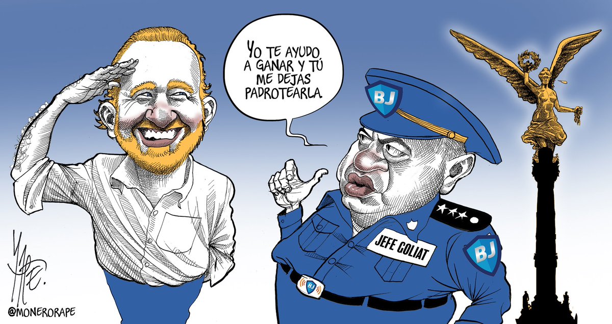 El blindaje es montaje. #JefeGoliat #PriandillaInmobiliaria #CartelInmobilarioDelPan 
@Milenio