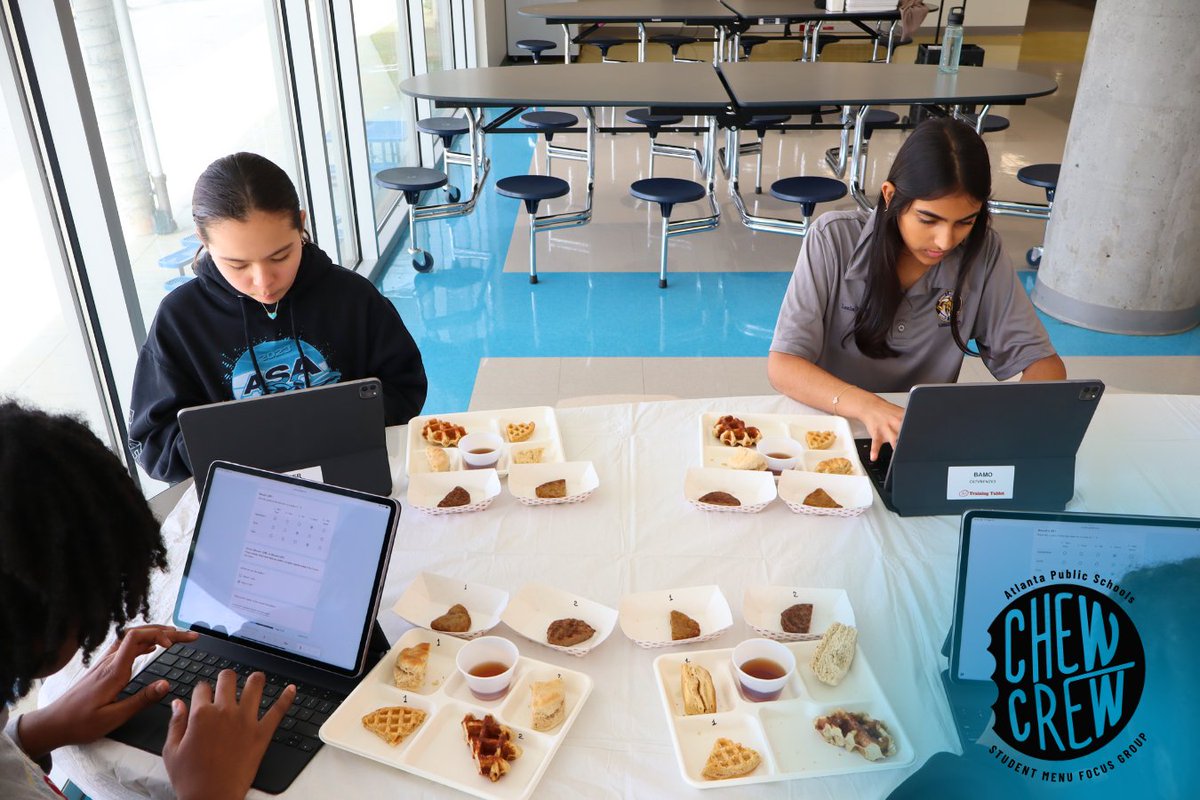 Check our our <a href="/APSHoward/">David T. Howard Middle School</a> Chew Crew in action! These student taste-testers sampled new menu items and provided valuable feedback to help shape future school meals. We're grateful for their input as we strive to offer delicious and nutritious options!
<a href="/apsupdate/">ATL Public Schools</a> #FuelingGA