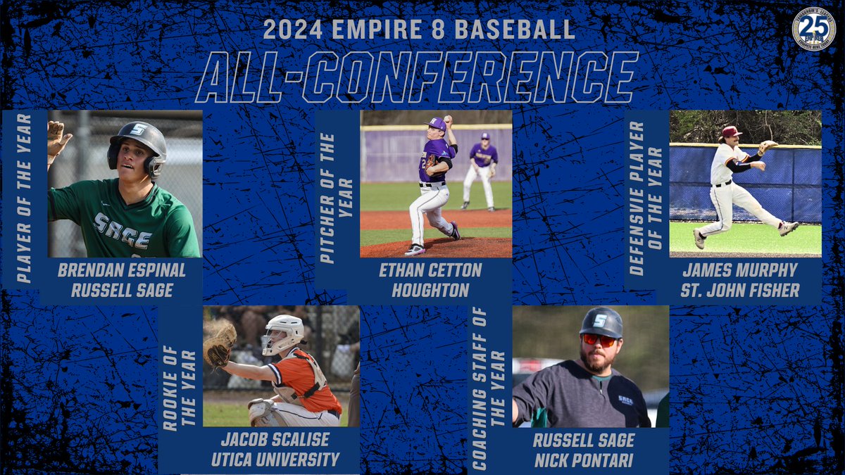 Empire 8 Unveils 2024 Baseball All-Conference Selections
empire8.com/news/2024/5/14…

#E8 #E8Proud #LeadersCompeteHere #WhyD3 #E825