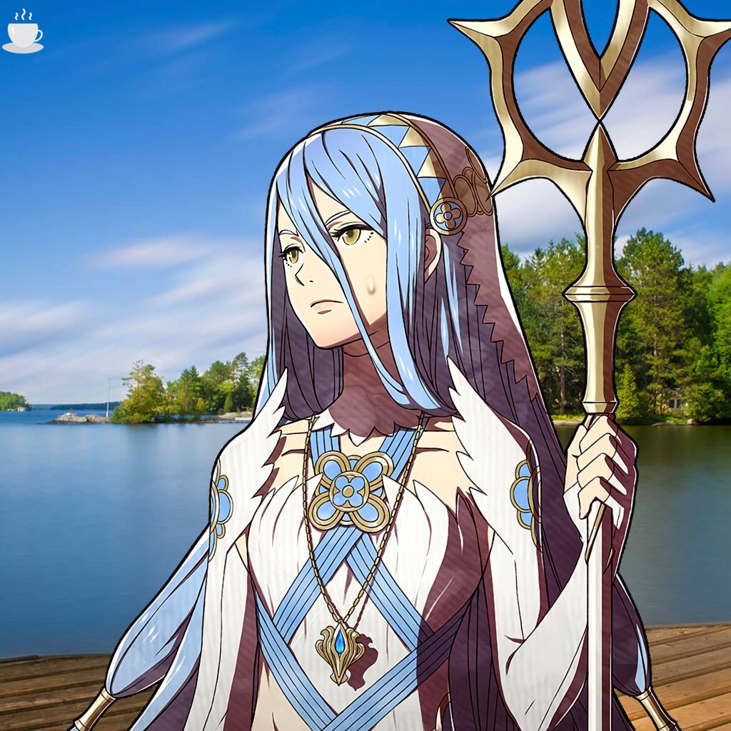 ofgraywaves's tweet image. ❝ Defeating my father took everything out of me. I could barely hold a lance after we defeated him.

To hear that I'm getting better is praise higher than what I ever expected ❞