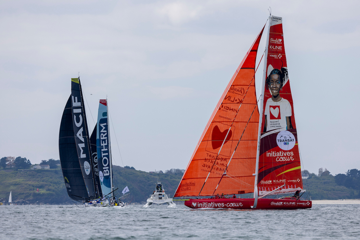 An amazing 3rd place for <a href="/initiativecoeur/">Initiatives Cœur</a> with <a href="/samanthadavies/">Sam Davies</a> podium finish in the TransatCIC.
"It's very satisfying to see the boat optimised and reliable and that it’s in a good configuration for the VG" said Jay on arrival.
📷© ImocaClass