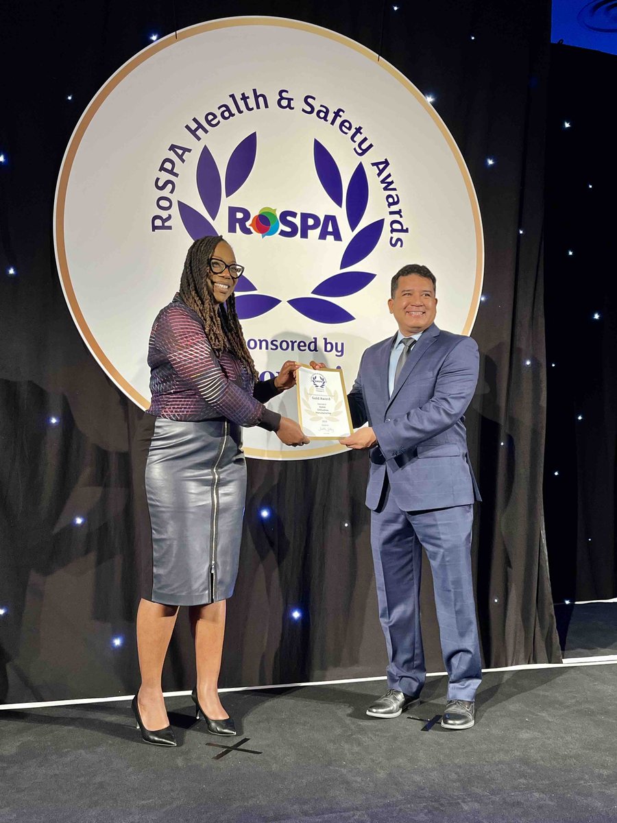 A huge congratulations to all the hundreds of RoSPA Award winners who took to the stage today to collect their 2024 RoSPA Health and Safety Award! 

Here are just a few of the incredible winners from today’s daytime ceremony.

#rospawinner2024 #healthandsafety
