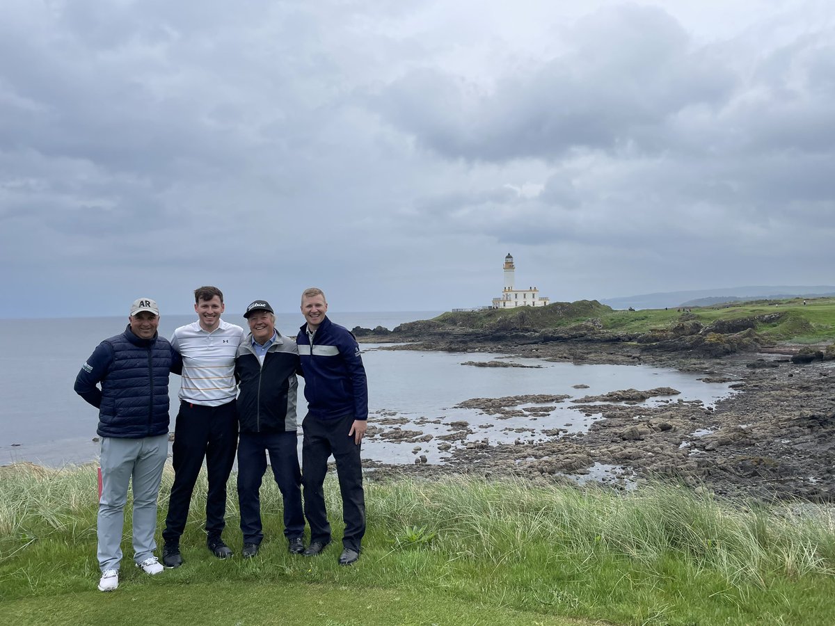 ARichardsonPro's tweet photo. Making Memories with clients from @PendleDoors on the #AilsaCourse @TrumpTurnberry 🏴
#Class #Lighthouse #Scotland #Golf
#Trips #Travel #Events #ThankYou
@R4ND3R5_16 @Harters19 @vandageorge07 @lee_francio ⛳️ https://t.co/HzlC1qgiyd