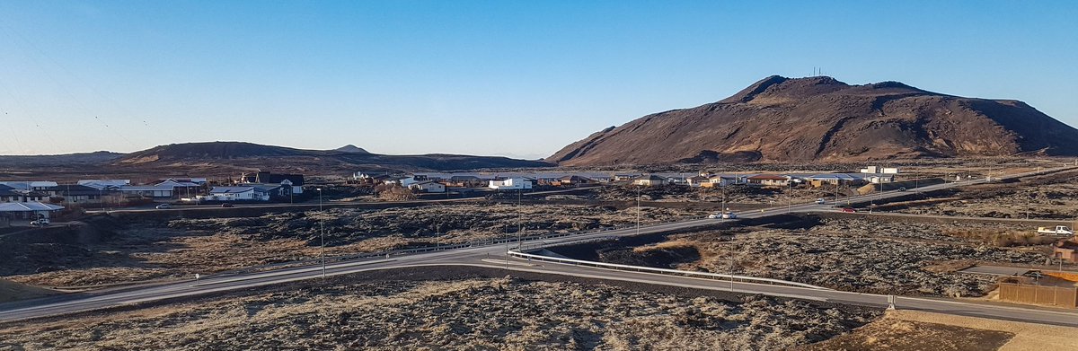 Part 8 Icelandic roads.
The road out of Grindavík. A lot has change since I shot this photo a big fortification is now in front of the mountain Þirbjörn seen innthe back. #Iceland #thephotohour #visiticeland #landscapephotography