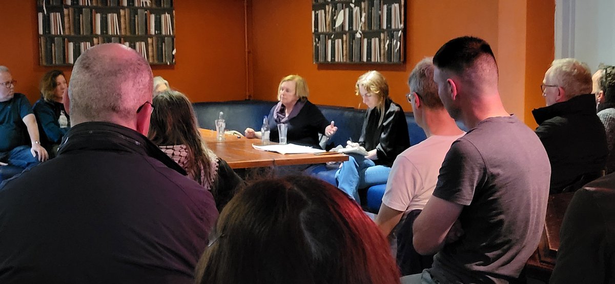 Excellent meeting last night upstairs in the Shamrock in Finglas on why the EU is broken and needs fixing, not least in its policy on Gaza. Lots of brilliant speakers young and old. A real pleasure to have Bernadette McAliskey with us. Thanks to all who came. #EUElections2024