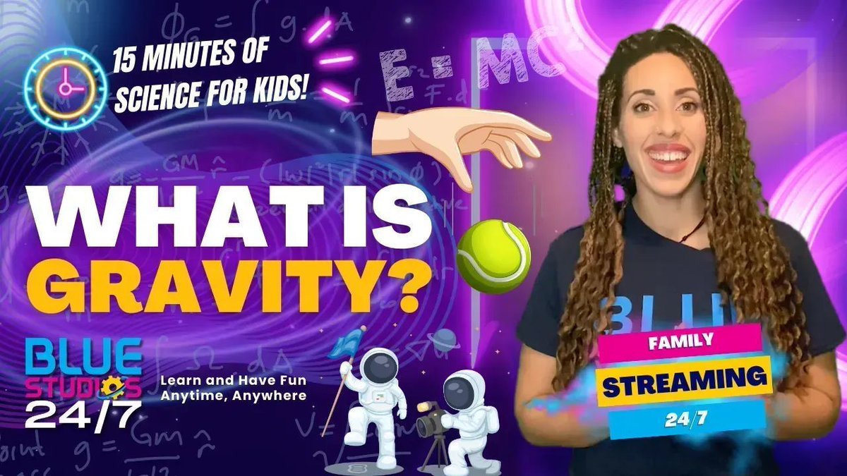 BlueStudiosEDU's tweet image. 🚀 Embark on a gravity-defying adventure with star-gazing physicist Bevin! 🌌

Join us as we unravel the mysteries of gravity and learn why we stay grounded on Earth through exciting experiments. 🌟

Defy gravity and float away in this incredible space science experience! 🌠👇