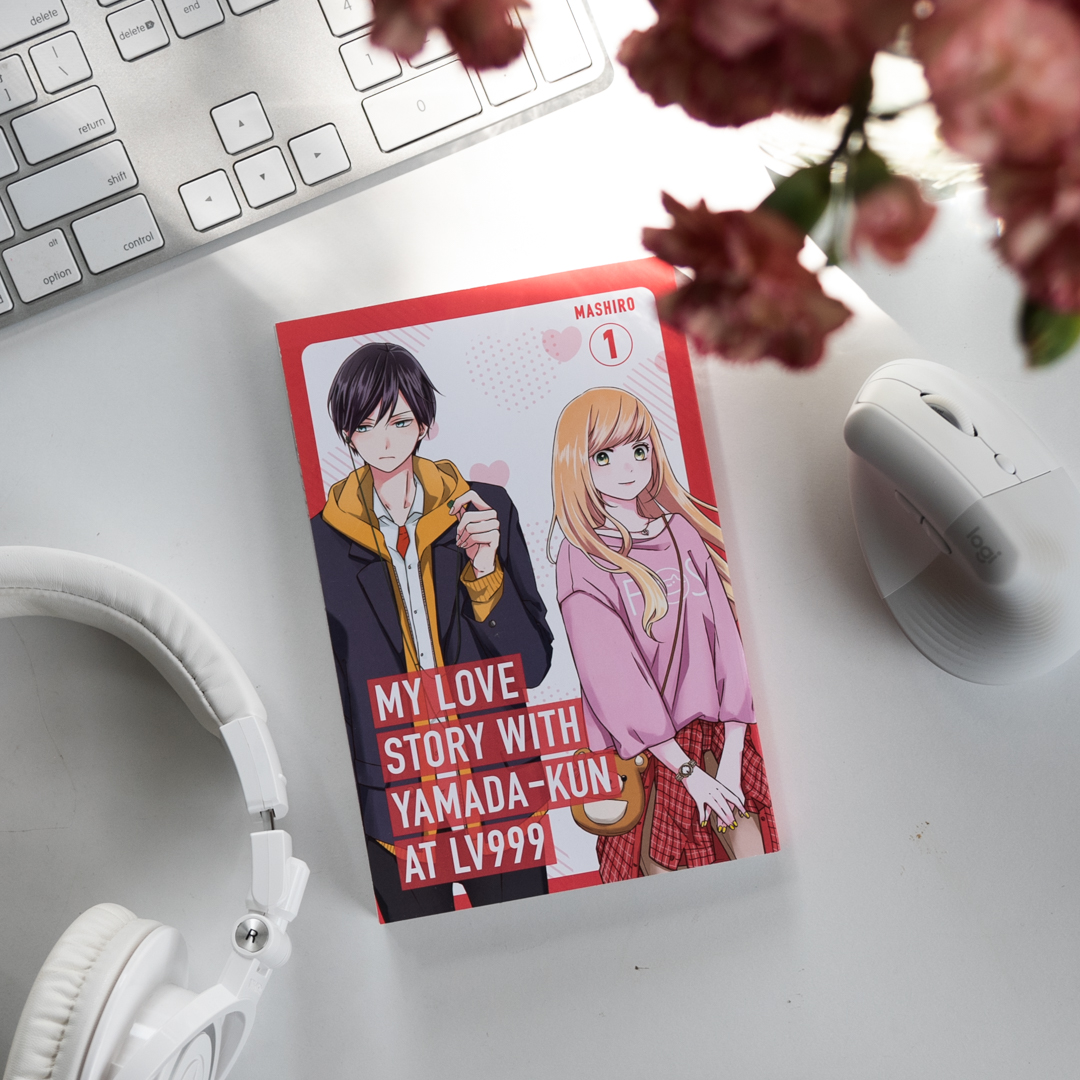 Sometimes love is like an endgame boss . . . 🎮❤️

MY LOVE STORY WITH YAMADA-KUN AT LV999: Volume 1, Mashiro's award-winning manga, is out today in paperback! Get your copy and preorder the upcoming volumes here: inklorebooks.com