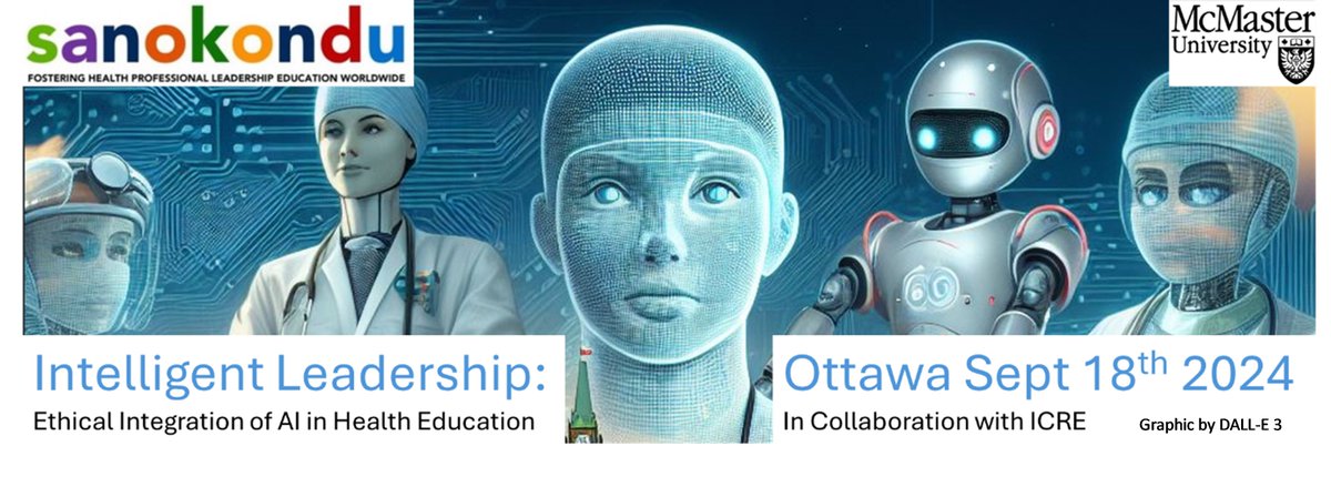 How can physician leaders ethically integrate #AI into health systems and #MedEd? Explore this theme by submitting an abstract for the International Summit on Leadership Education for Physicians. Deadline June 6, 2024. ow.ly/126250RyQNi Pls share! @sanokondu @drddath