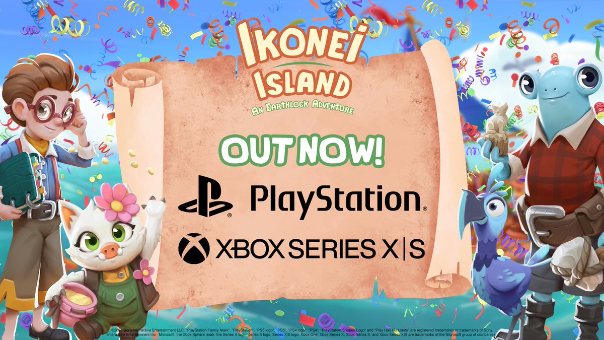The coziest of Island adventures has finally launched on Xbox and PlayStation! Set sail on your journey to Ikonei Island and embark on your quest today! 🎮🏝️ #cozygames #xbox #playstation