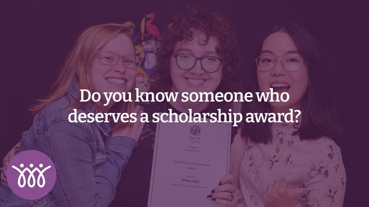 Do you know someone who deserves to receive a scholarship? What better way to celebrate their achievements than by a scholarship worth up to £2,000? 🏆 Find out more and nominate your peer at: orlo.uk/78lzU