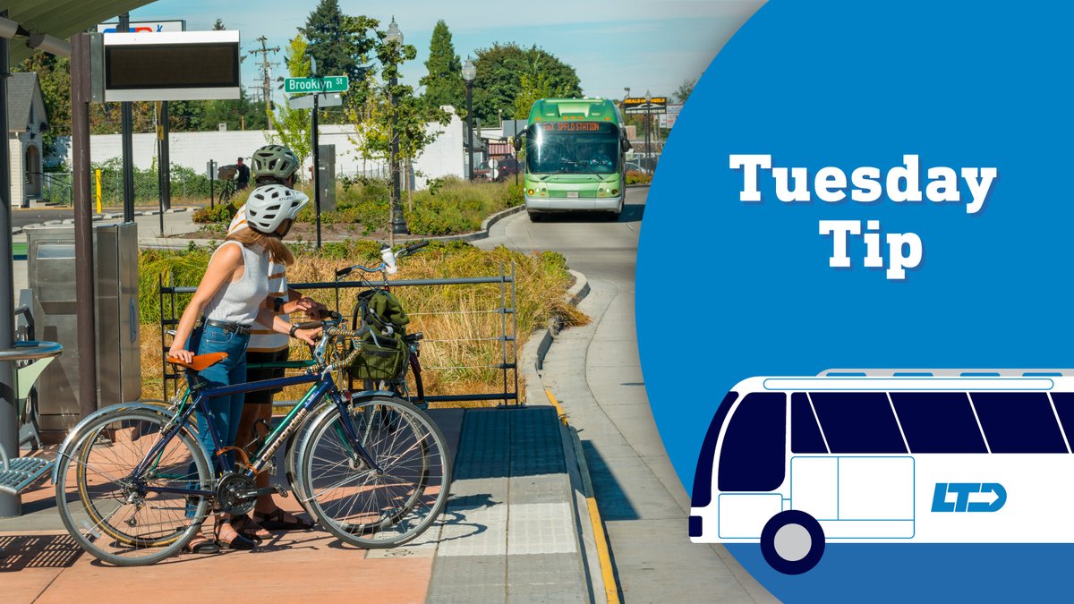 #TuesdayTip EmX can hold up to three bikes inside. When riding EmX with your bike, pay attention as others board with bikes as you may need them to move their bike so that you can remove yours. Get more tips about riding EmX: zurl.co/zhYv
