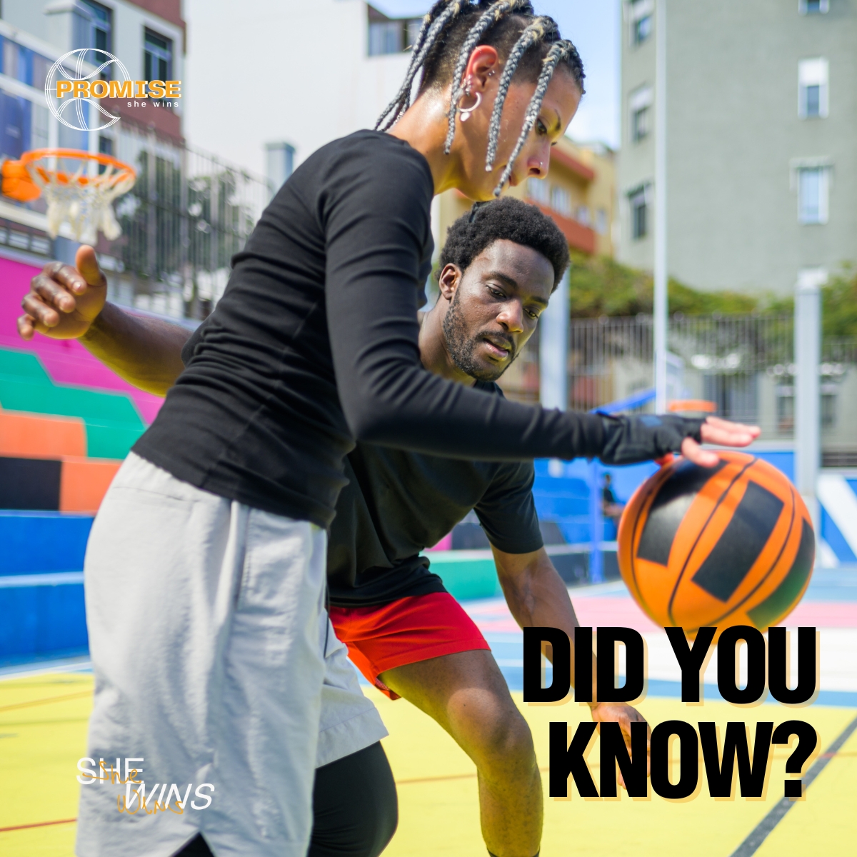 💯Fun Fact: Did you know that in early basketball, players weren't allowed to advance the ball by dribbling?

#PROMISE #dunkthestigma #promisebasketball