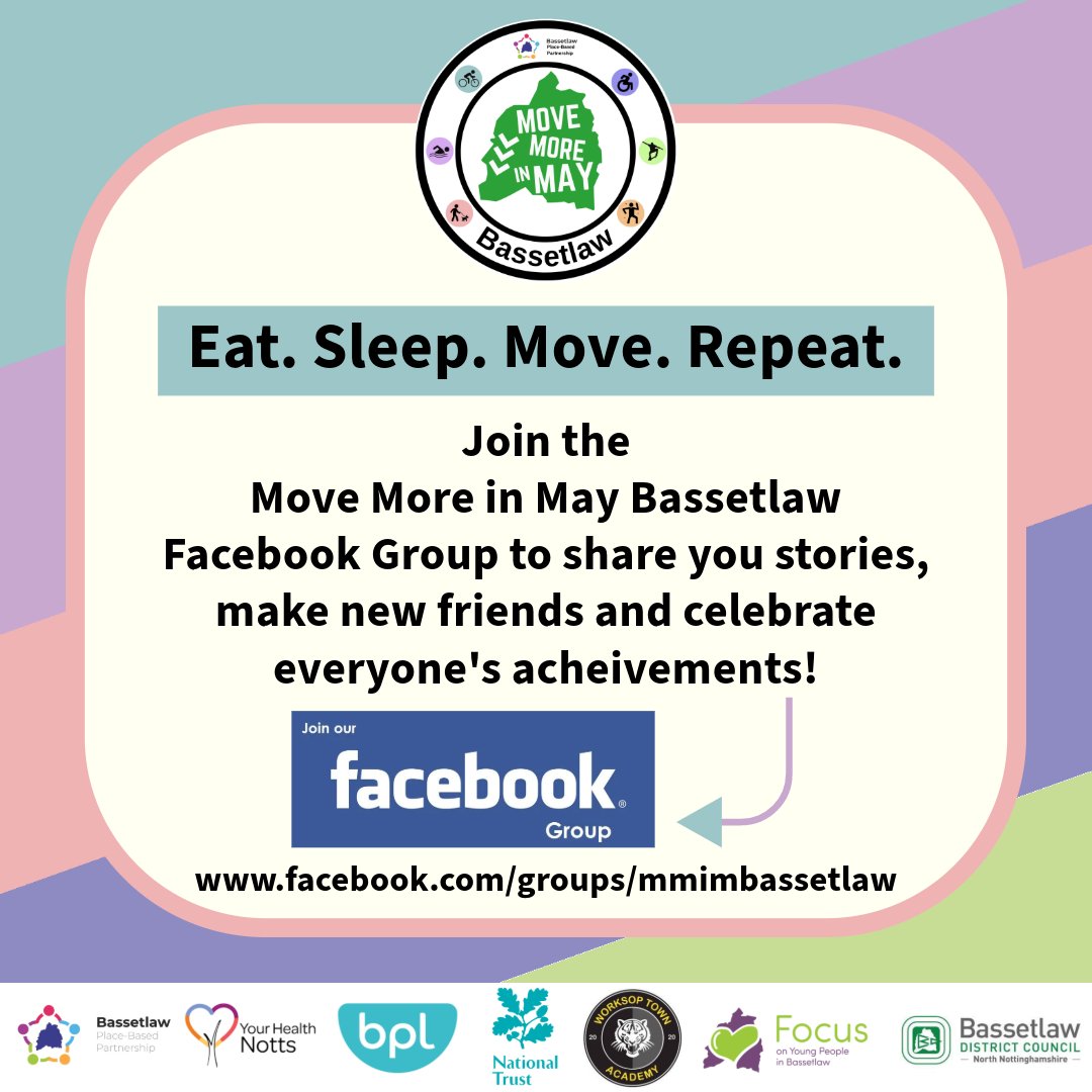 🤸‍♀️ Have you joined the Move More in May initiative yet and started logging your moves? If you have, why not join the Facebook group to celebrate peoples' progress and share your own?? Join here: bit.ly/44m8HdU Find out more and sign up: bit.ly/3w53YAI