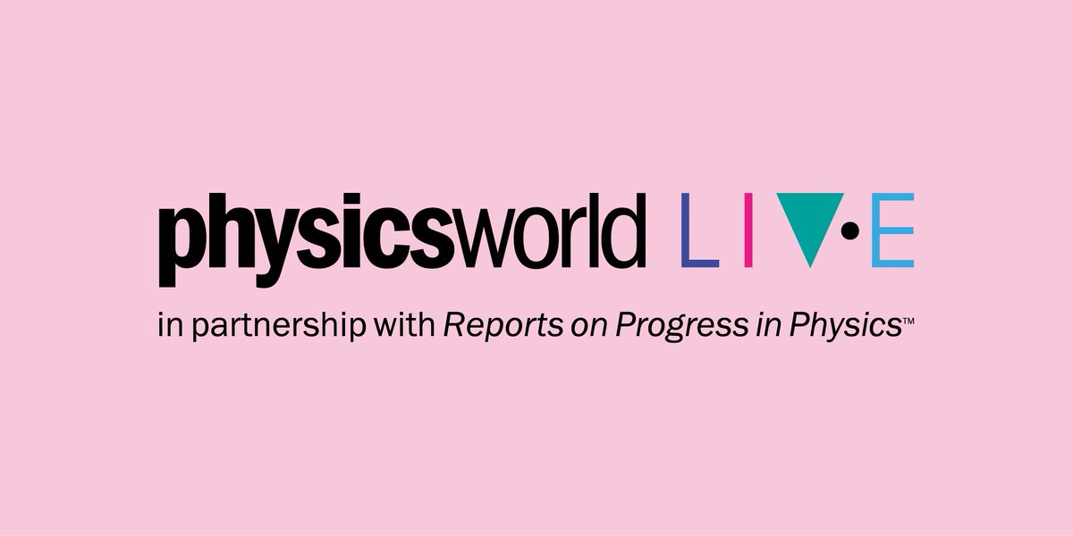 Register for Physics World Live! 

🌟We're excited to partner with @PhysicsWorld for talks on #QuantumSensors, #BatteryTechnology, and #ParticlePhysics. 

You can register here 📍 ow.ly/h8NG50RaqTJ