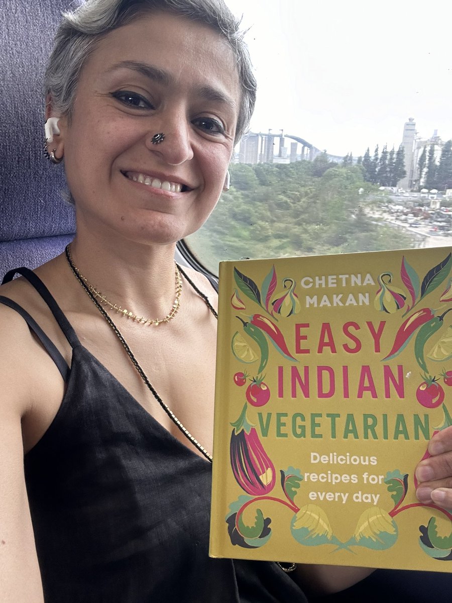 EASY INDIAN VEGETARIAN - my books very first outing into the world, and what better place than the @britishlibrary to take part in the Food season with a bunch of lovely food writers where I got to share a little extract from it! Preorder here - amazon.co.uk/Easy-Indian-Ve…