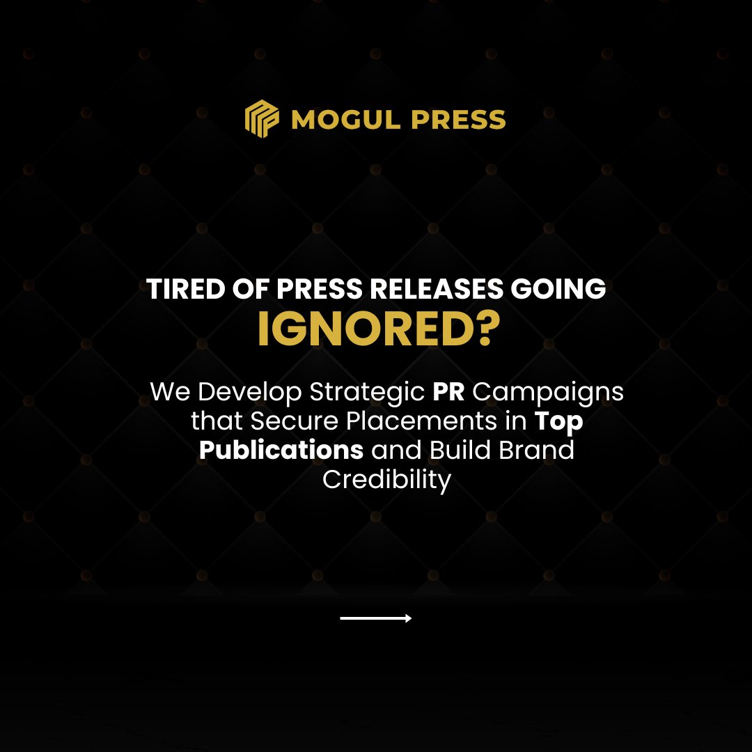 Feeling invisible? Mogul Press crafts irresistible brand identities that make recognition a strategic reality.We turn your story into something unforgettable.

#mogulpress #promotionsPR #pragency #magazinestreet #contactusnow #GainRecognition #pragenciesnyc #brandrecogination