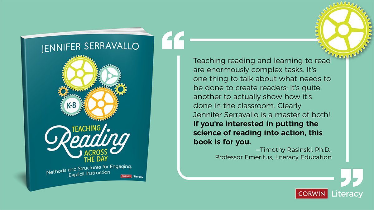 Take a sneak peak of Jennifer Serravallo’s new book Teaching Reading Across the Day. Read the Introduction here. us.corwin.com/docs/default-s…