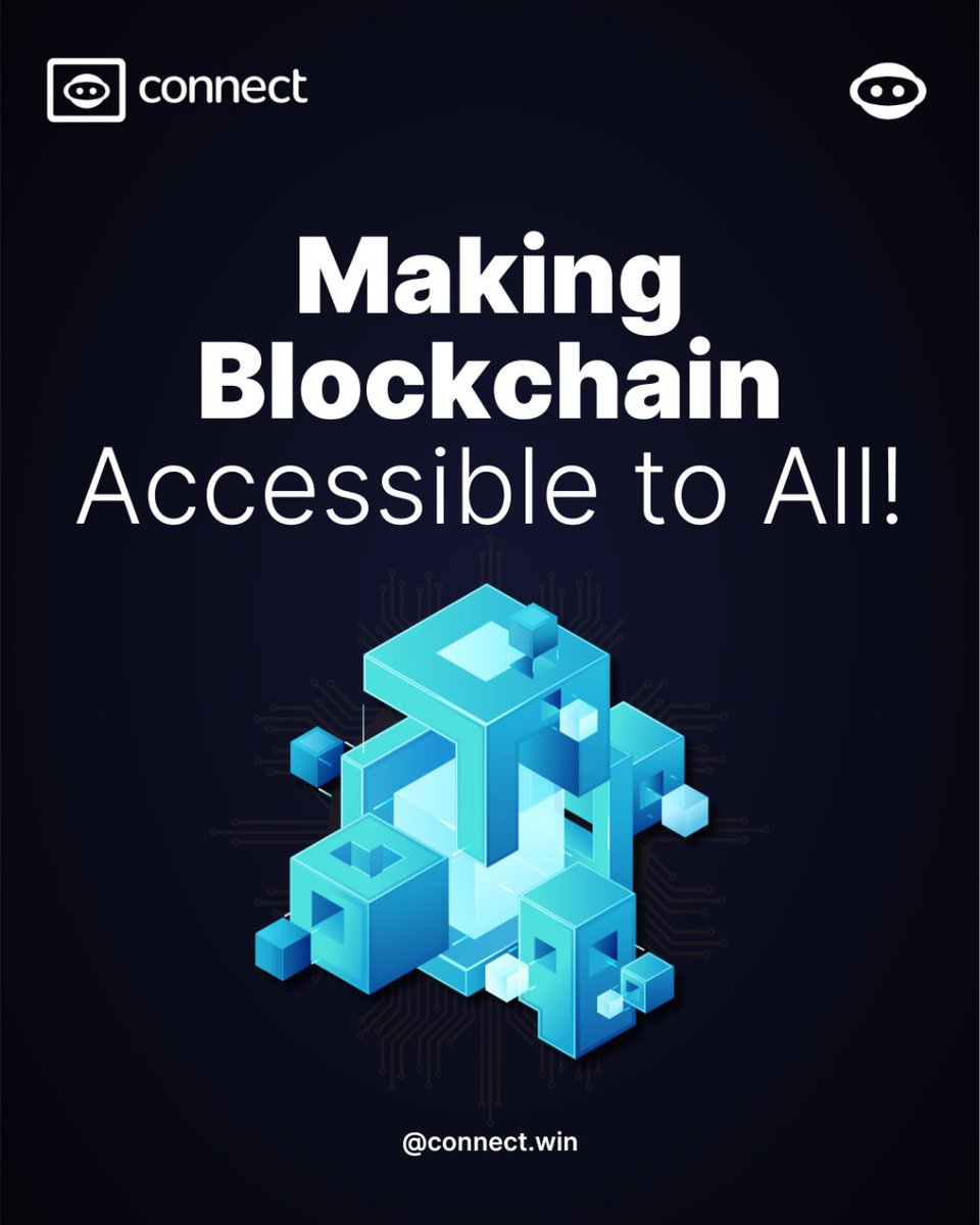 connect_win's tweet photo. Blockchain technology holds the key to a more #Secure, #Transparent, and #Equitable digital world. Connect, powered by the #WinBlockchain, is making this technology #Accessible to everyone, regardless of expertise or background. Join the Connect discord 🔗 https://t.co/8EPR3RE8aj https://t.co/DYvdMXs4x8