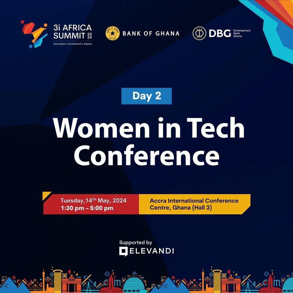 Join us today as delve into women in technology.Come get inspired by our amazing and well doing women in tech 3iafricalive.com 

#3iAfricaSummit2024