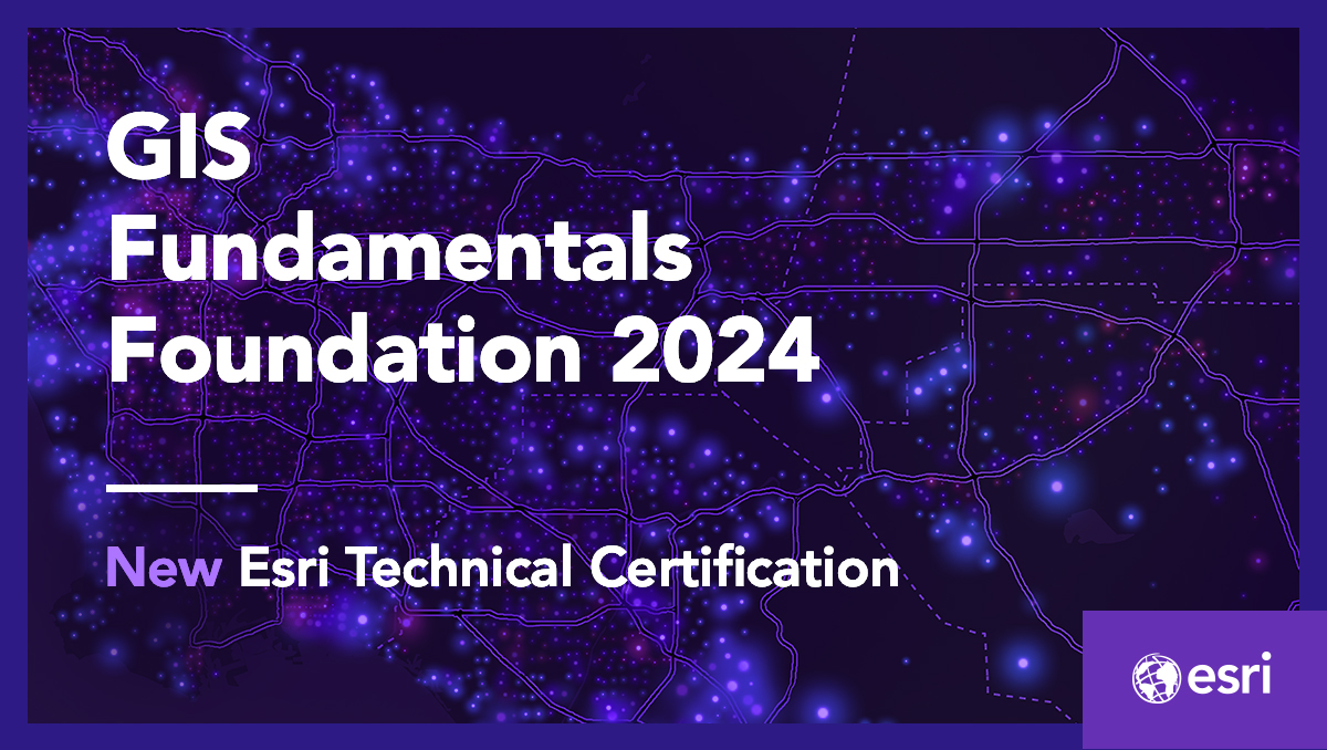 The @EsriTraining Technical Certification for GIS Fundamentals Foundation has been updated! Explore the updates and get started: esri.social/ZqIb50REORi #ArcGIS #Training #Certification