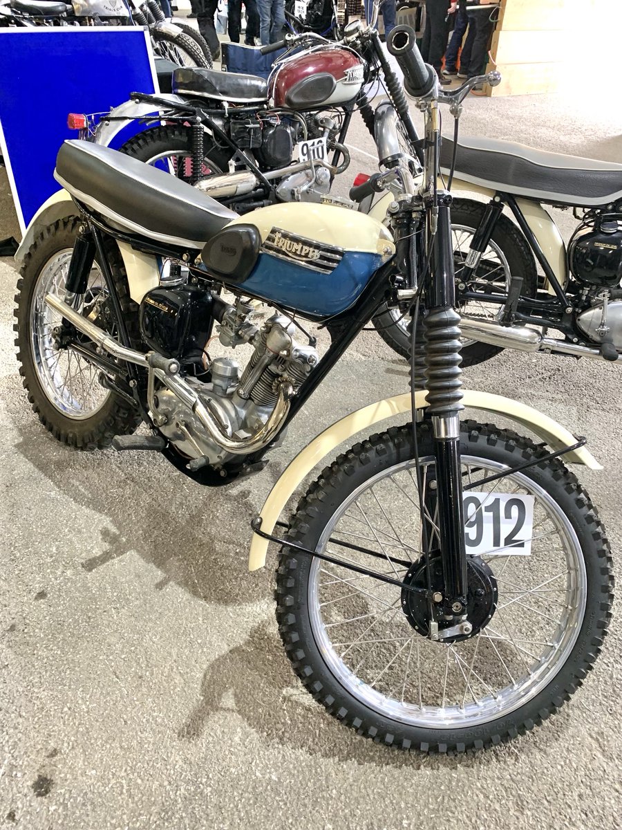 One from the Stafford show…… Triumph T20M Mountain Cub..🏍🇬🇧