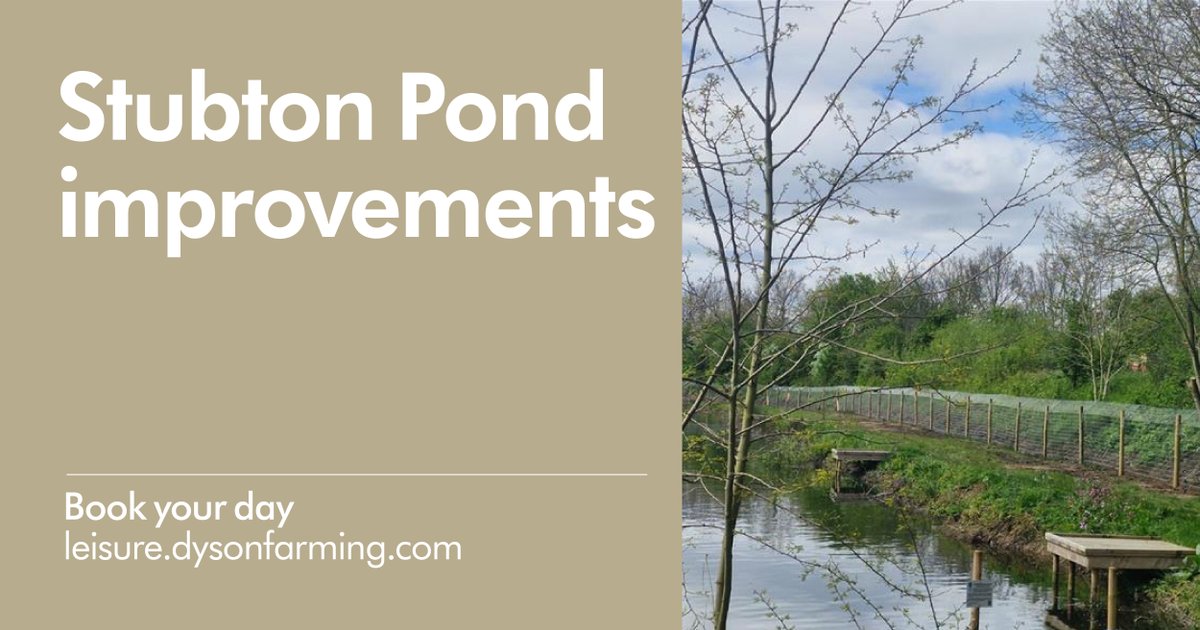 🎣 The team have been working hard to protect our ponds. Otter fencing is now complete at Alder and Birch ponds, with progress being made at Willow. 🦦

Day tickets available at leisure.dysonfarming.com/leisure/fishing.

#fishing #lincolnshire #nottinghamshire #angling