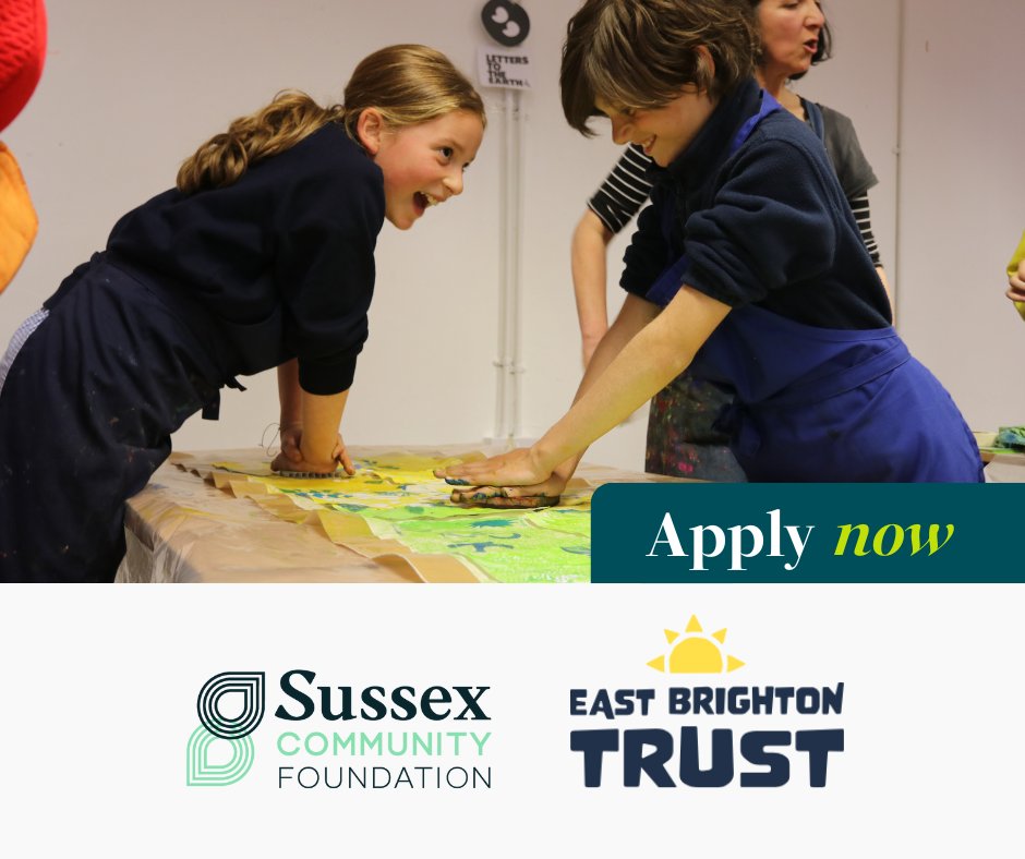 The East Brighton Trust fund is now OPEN for applications, offering grants of up to £750 for community projects! 🌳🌟

Find out more and apply today ⬇️  @ebt_uk
ow.ly/SgqT50RFCc7

 #EastBrighton #CommunityGrants #MakeADifference