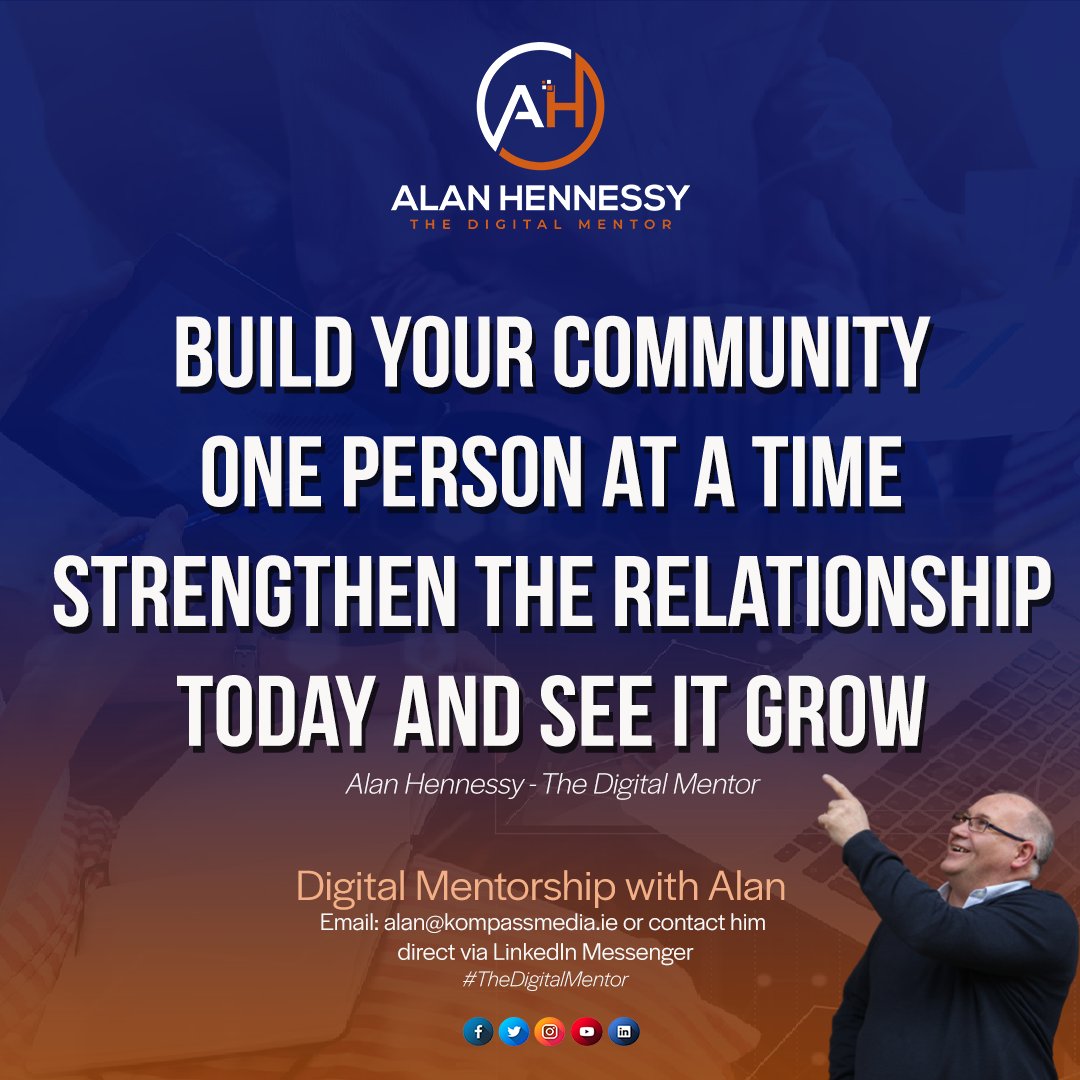 Build your community one person at a time strengthen the relationship today and see it grow. #GlobalTeaBreak #Community