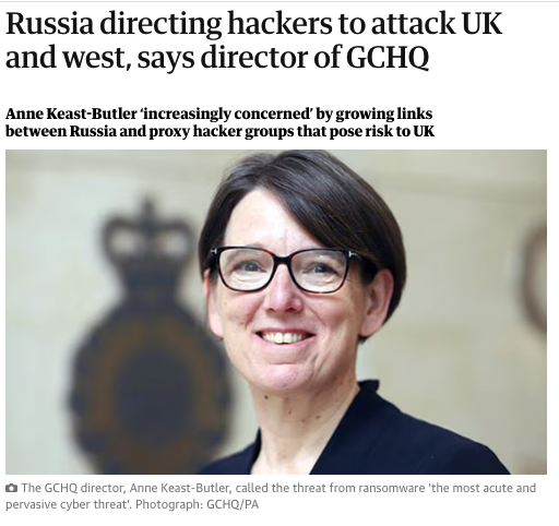 Hi @GCHQ any chance you an investigate the extent of Russian interference in Brexit?