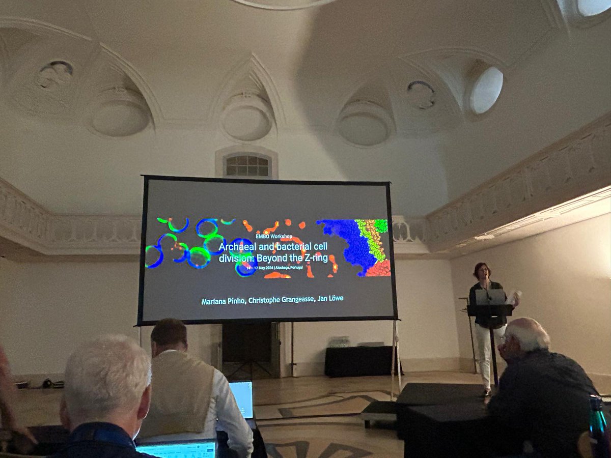 Kickoff of the 2024 EMBO workshop on 'Archaeal and bacterial cell division: beyond the Z-ring', Alcobaça, Portugal