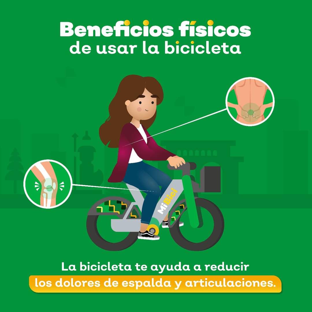 Optar por la movilidad activa trae beneficios no solo a tu salud, también al medio ambiente.