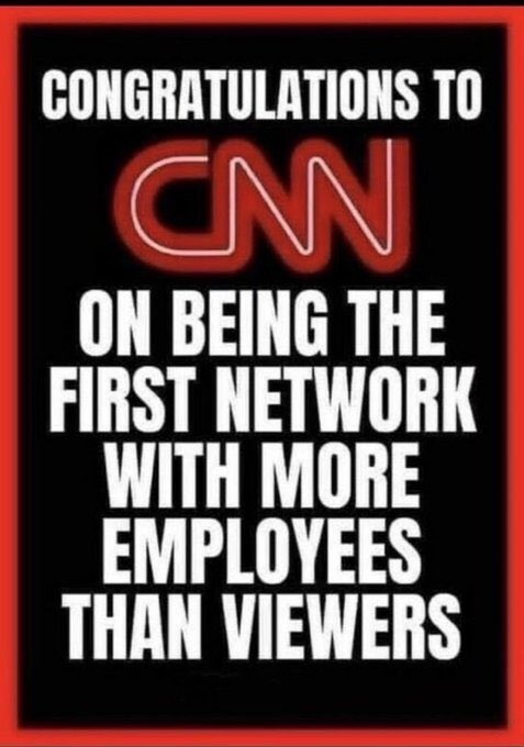 #GoWokeGoBroke! #CNN and Other Warner Bros. Discovery Networks See Advertising Plunge

breitbart.com/entertainment/… #Wokeism #wokemindvirus #culturalmarxism #newspeak #cnnisfakenews #indcotrination #liberalmedia #MSM #cnnisgarbage #socialism