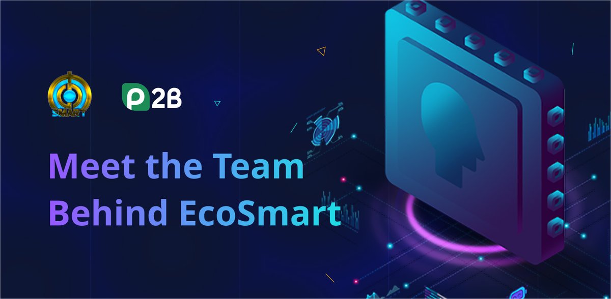 🚀 Meet our IEO on the P2B! 😎

Today we celebrate the start of #IEO of EcoSmart Gold Token (ECG) on the P2B crypto exchange! 🔥On this occasion let us tell you a little more about our team standing behind the project. 

At #EcoSmart, our members are experts in #blockchain tech…