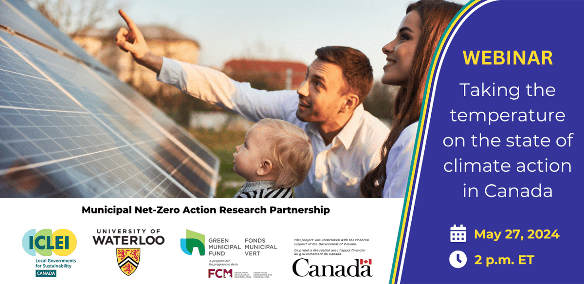 The Municipal Net-Zero Action Research Partnership (N-ZAP) is about to launch a new database and report that reveal the state of climate action in #CDNmuni, a vital tool for climate leaders across Canada. Want to learn more? Register for the free webinar: pcp-ppc.ca/events/webinar…