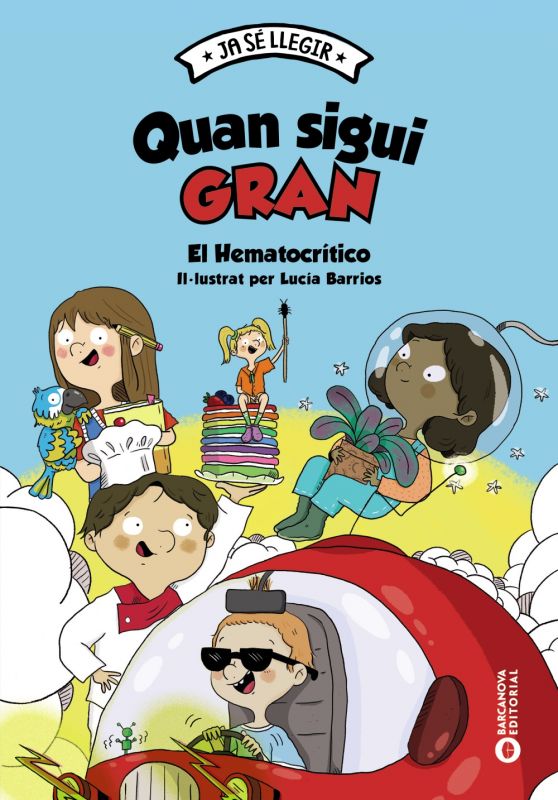 @CaterinaValriu @Hachette_Heroes @sergiportela 3 ⭐️⭐️⭐️ “Quan sigui gran”, de El Hematocrítico, L. Barrios, N. Riera, @BarcanovaLit. Crítica de M. Martí: «Aquest és un dels títols de la col·lecció “Ja Sé Llegir”, una nova proposta per a primers lectors, ideal per aprendre a llegir de manera autònoma». clijcat.cat/faristol/criti…