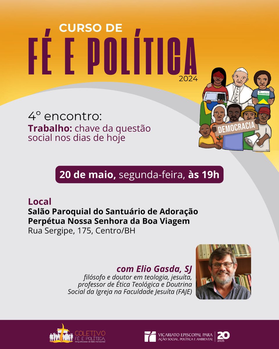 #encontroféepolítica #bellagonçalves #conferencias #participe #féepolítica #belohorizonte #cptnacional #espiritualidadelibertadora #cebsminas