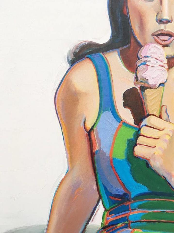 #WayneThiebaud #icecream