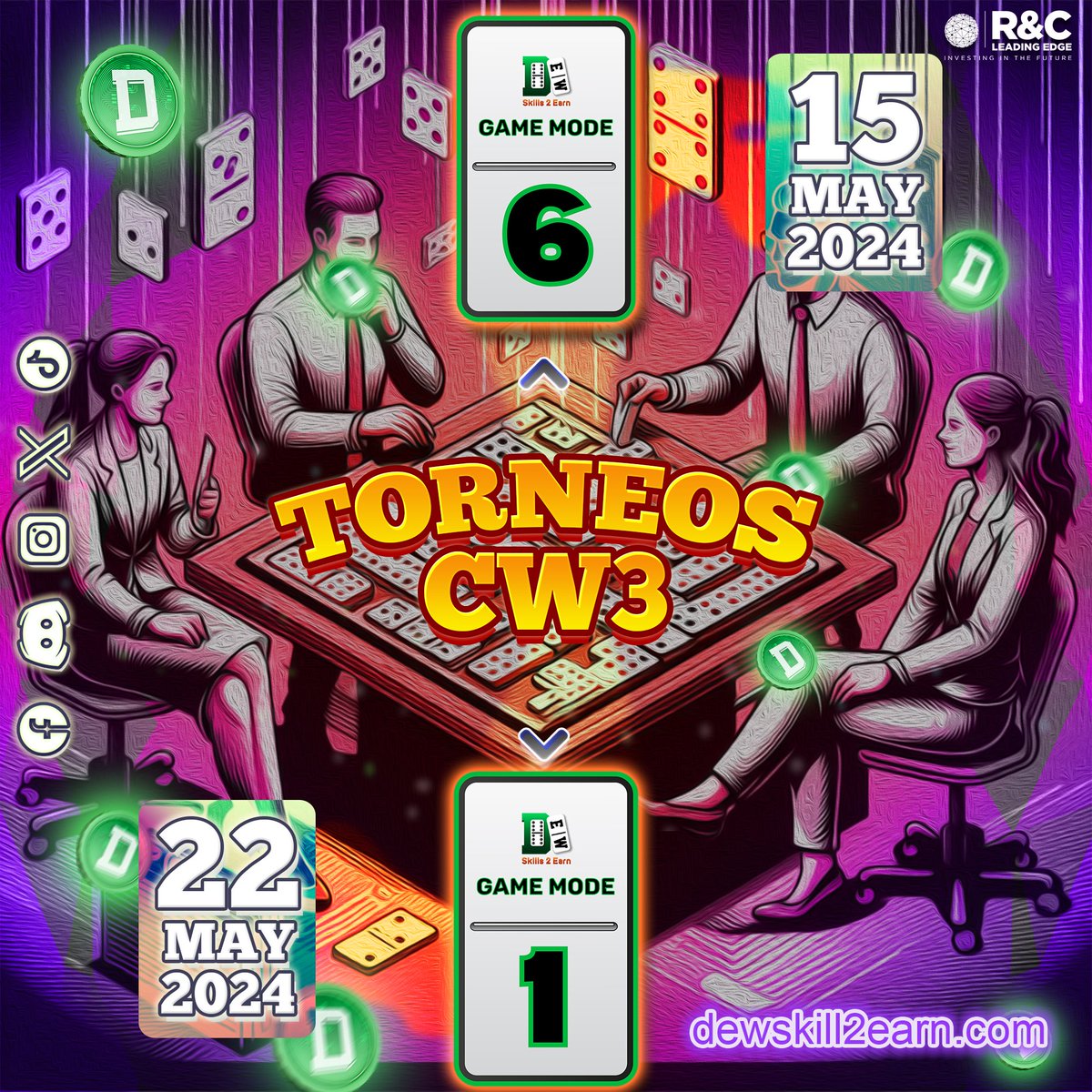 DOMINO EARNING WORLD tweet media