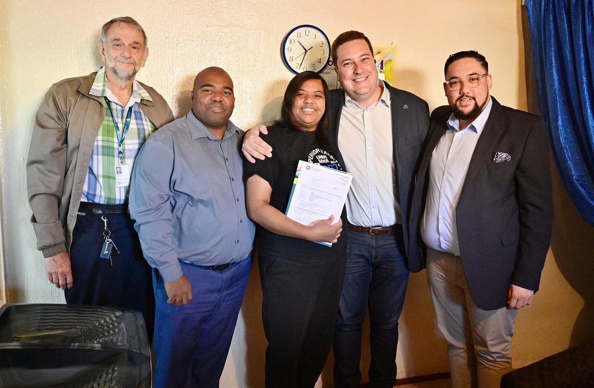 Mayor Hill-Lewis delivers title deeds to Beacon Valley families, marking a life-changing moment for residents. This is part of the City's commitment to empower communities through home ownership and redress. Read more: bit.ly/3yllAcf #CTNews #HumanSettlements