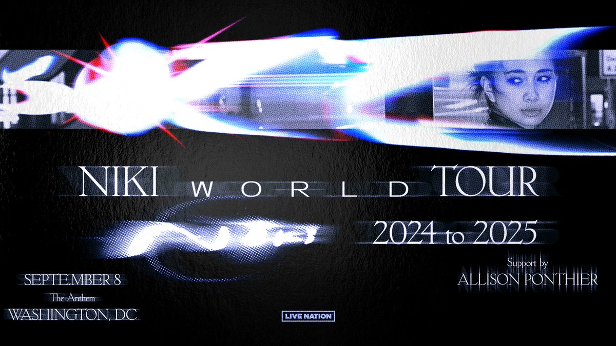 JUST ANNOUNCED: 9/8, @nikizefanya Tickets on sale Friday, May 17th at 10AM 🎟️: hive.co/l/NIKIanthem