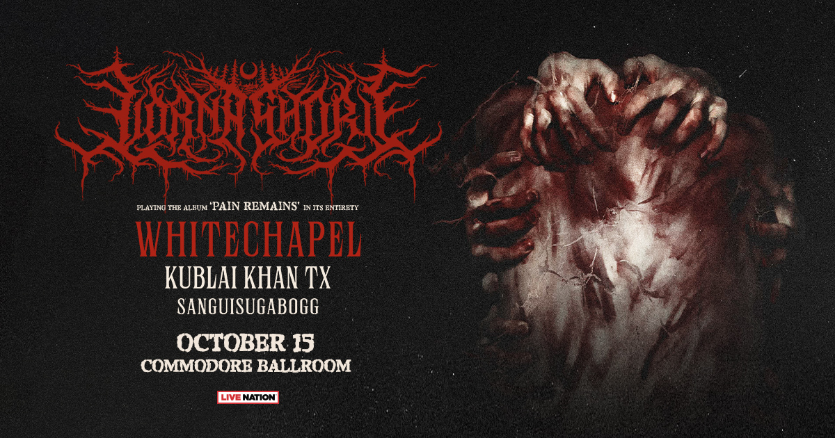 JUST IN: Deathcore rockers @LornaShore hit our stage on October 15th with special guests Whitechapel, Kublai Khan TX and Sanguisugabogg. Grab tickets Friday at 10am. More info: bit.ly/3JYYMl9 🤘