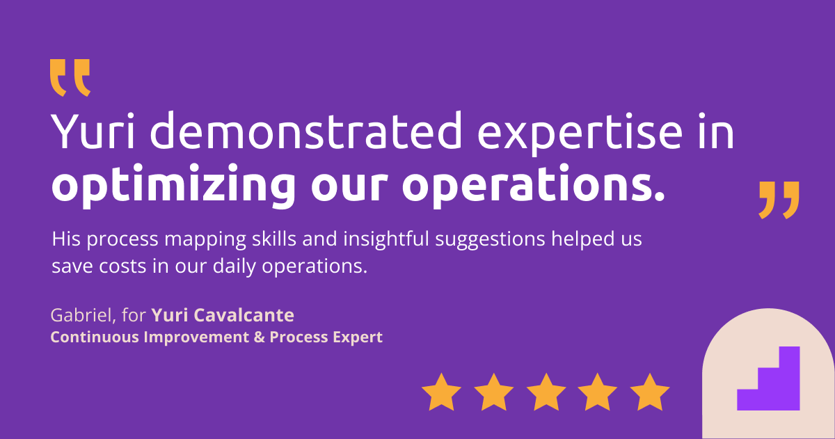 Yuri, equipped with a Master in Finance and Lean #SixSigma certification, brings this winning mindset to every aspect of his consulting. 🏆 

Reach out to him to streamline your operations and processes: 👇
hubs.la/Q02x4ntB0 

#ProcessImprovement #ContinuousImprovement