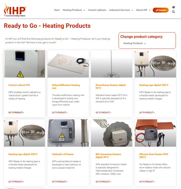 ihpheating's tweet image. Business Opportunity!
Seeking distributors for Ready to Go products.
Are you a company with a dynamic vision?
We are looking for
Sales and distribution experience.
Local market knowledge.
Passion for innovative products.
 
Contact us today! ihpheating.com