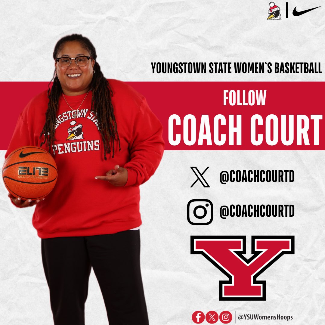 Give our assistant coach @CoachCourtD a follow on X and Instagram! 🐧❤️ #GoGuins