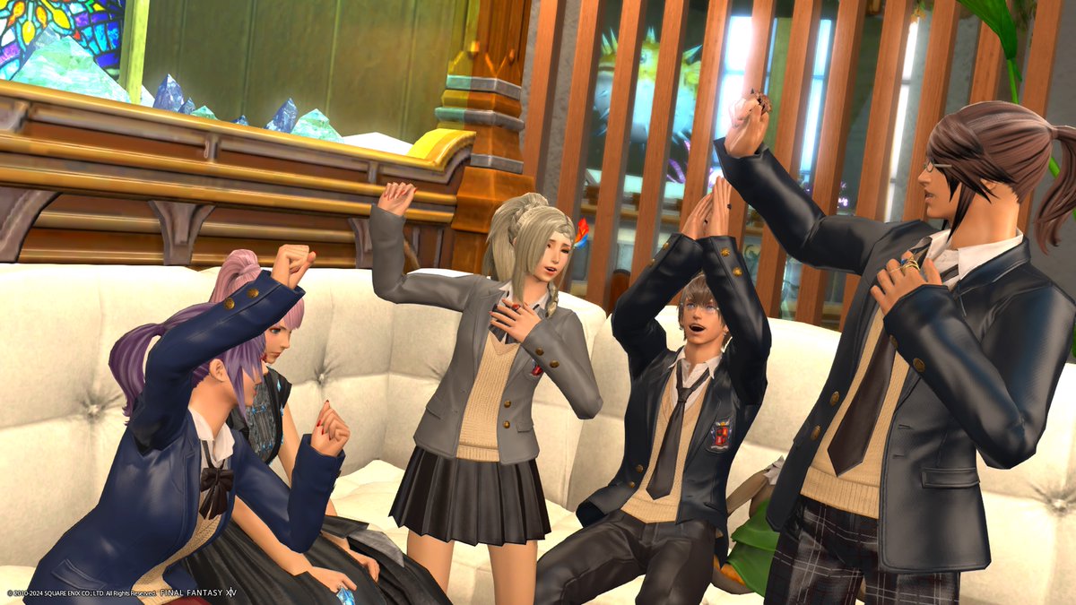 ミドラン限定CWLS「Calla Palette」に参加させて頂きました🎵😆
ミドラン美男美女がいっぱいで、これからが楽しみ～💕
#Calat #FF14