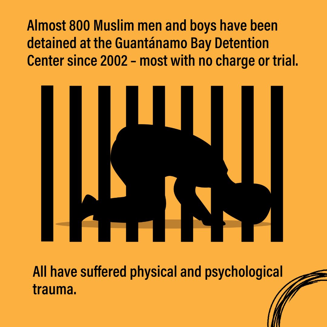 Torture was central to Guantánamo’s founding and still infects its every function. Almost 800 Muslim men & boys have been detained since 2002. Thirty remain, nineteen of whom have never been charged with a crime. Read more: bit.ly/3Q7O3Iw