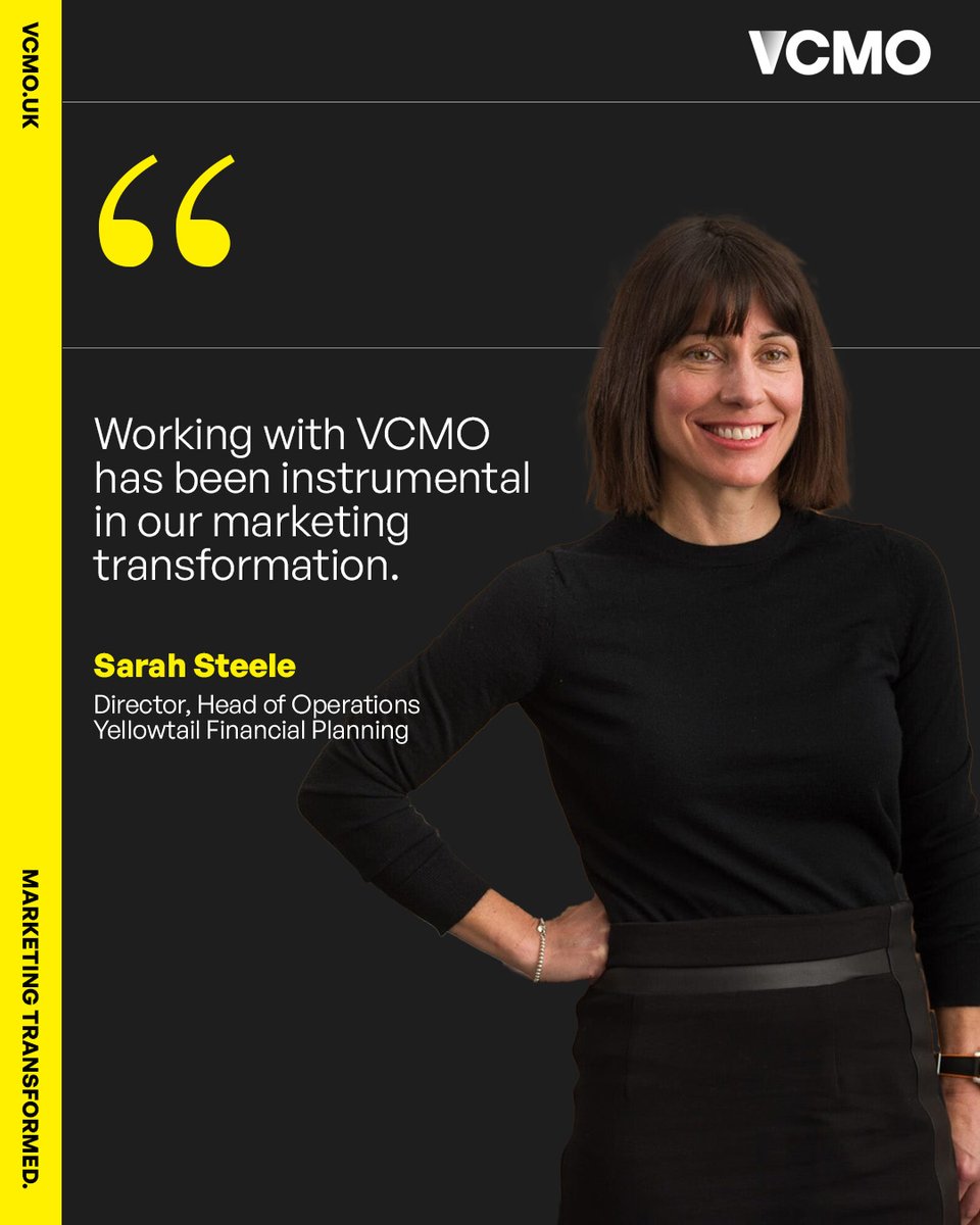 𝐍𝐞𝐰 𝐂𝐚𝐬𝐞 𝐒𝐭𝐮𝐝𝐲 - Discover how we helped
<a href="/YellowtailFP/">Yellowtail Financial Planning</a> transform their marketing.  

Learn more here: vcmo.uk/case-studies/m…