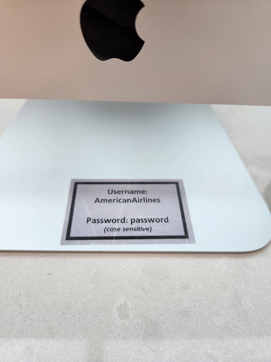 It's important to know that this password is case sensitive