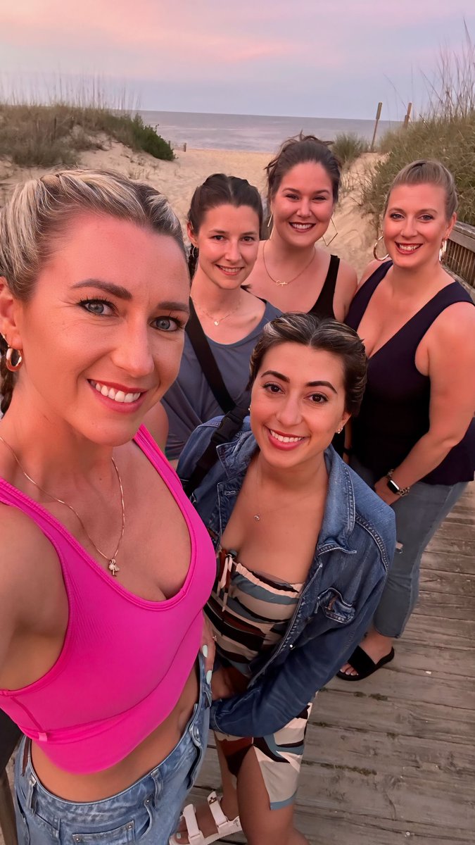 I had the best girls' trip in North Carolina 🩷🌊

A great way to start the summer! 👙☀️

If you drop a 👙 maybe I'll post a blooper reel from the trip, including me trying to rap karaoke… 😬
