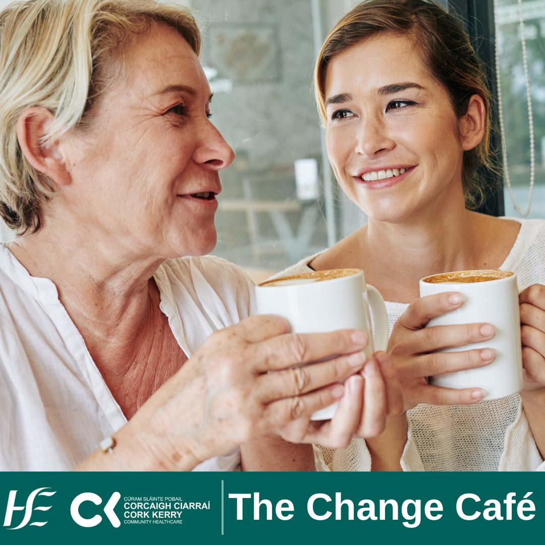 Join 'The Change Café' on the 2nd Tuesday of the month for workshops on #WomensHealth and #Menopause Tonight's workshop features Catherine O Keeffe, Author of ‘All you need to know about Menopause’ 🗓️14 May 🕑7-9pm 📍Ballyphehane Community Centre 🎟️Free & All Welcome!